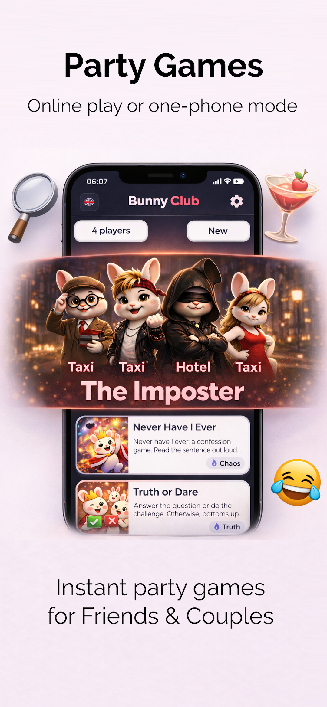 Bunny Club · MockUp 1